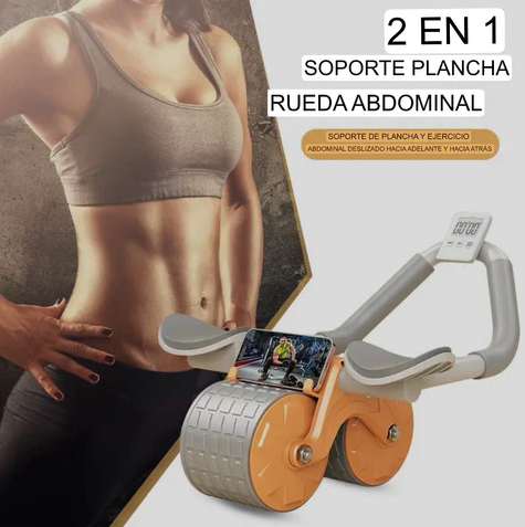 FlexRoller® Rueda Abdominal Con Rebote Automatico 💪🏻