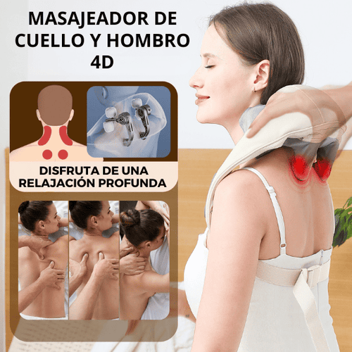 RelaxMax® Masajeador De Cuello Espalda Y Hombros