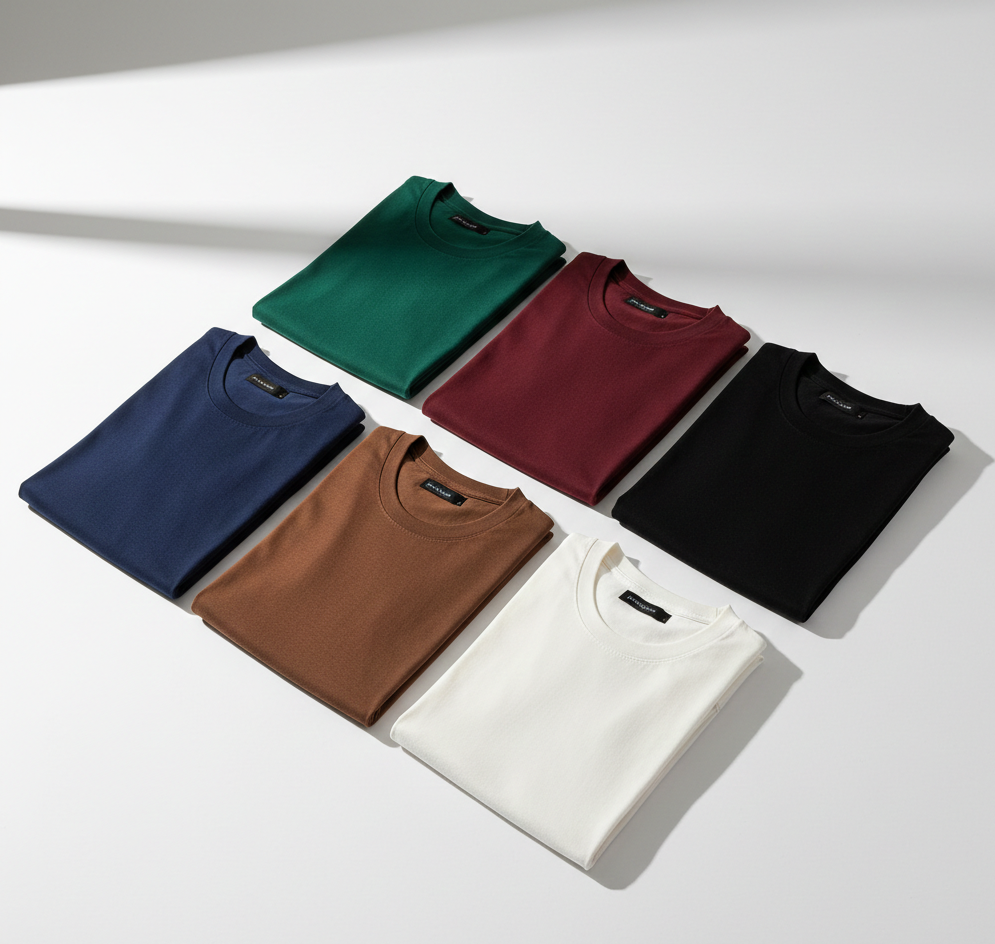 Pack of 7 Premium T-Shirt for Men | Regular Fit Casual Wear