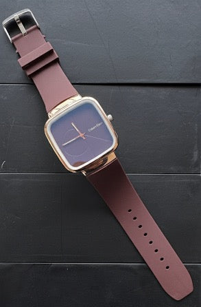 Pack of 3 CK Square Dial Silicone Strap Watch – Casual | Formal
