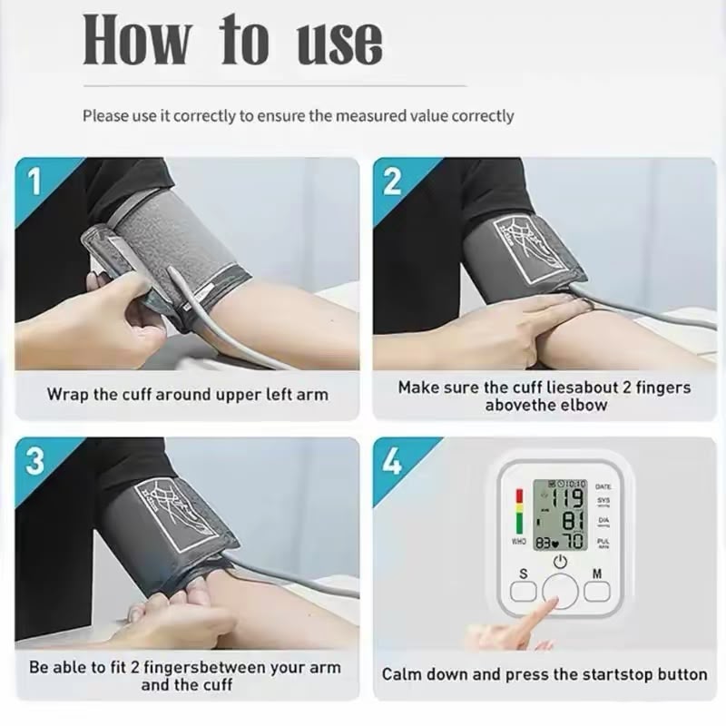 Digital Blood Pressure Monitor  | Automatic